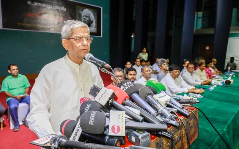 এখন রাষ্ট্রযন্ত্রকেই একটা ঝাঁকি দিতে হবে: মির্জা ফখরুল